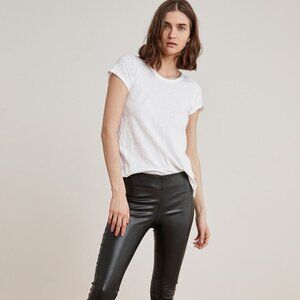 MADE IN THE USA GRAHAM AND SPENCER FAUX LEATHER LEGGINGS